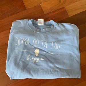 Sigma Delta Tau crewneck size L